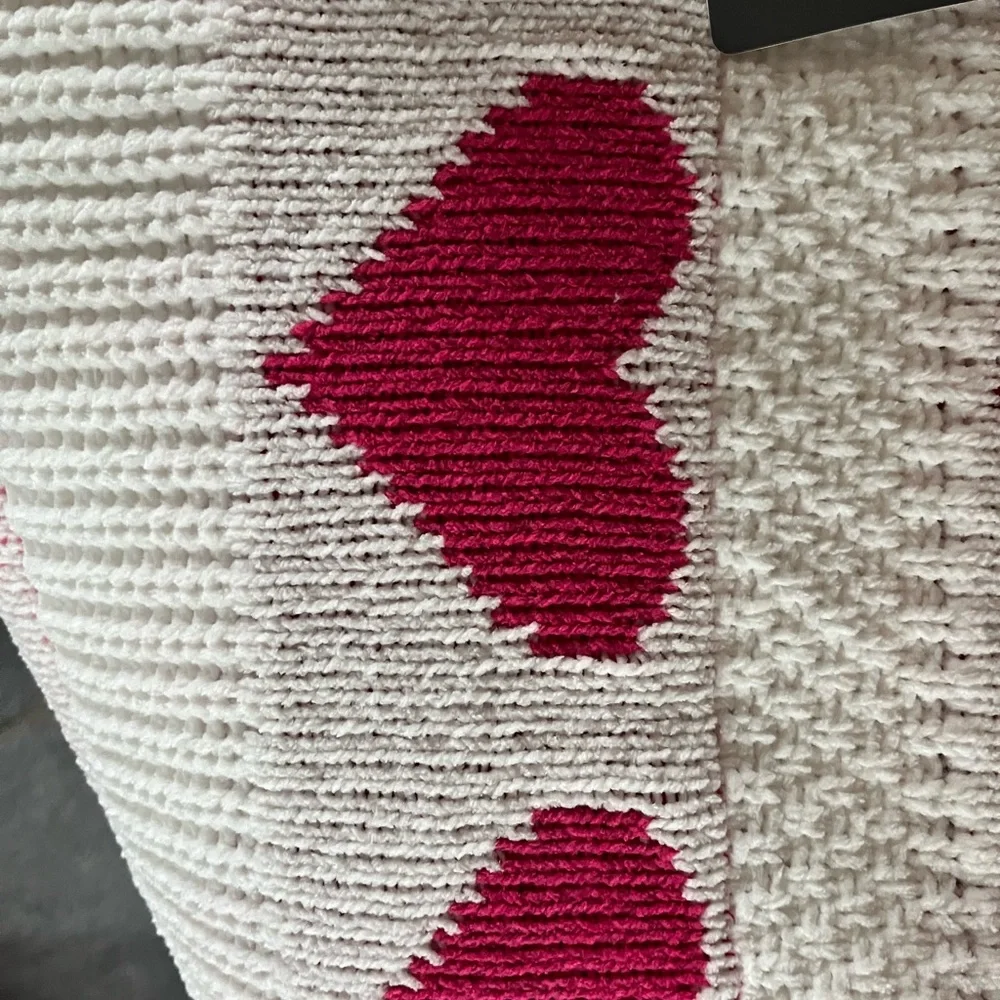 Martha Stewart decorative heart throw Ray for Valentine’s Day 50×70 new with tag